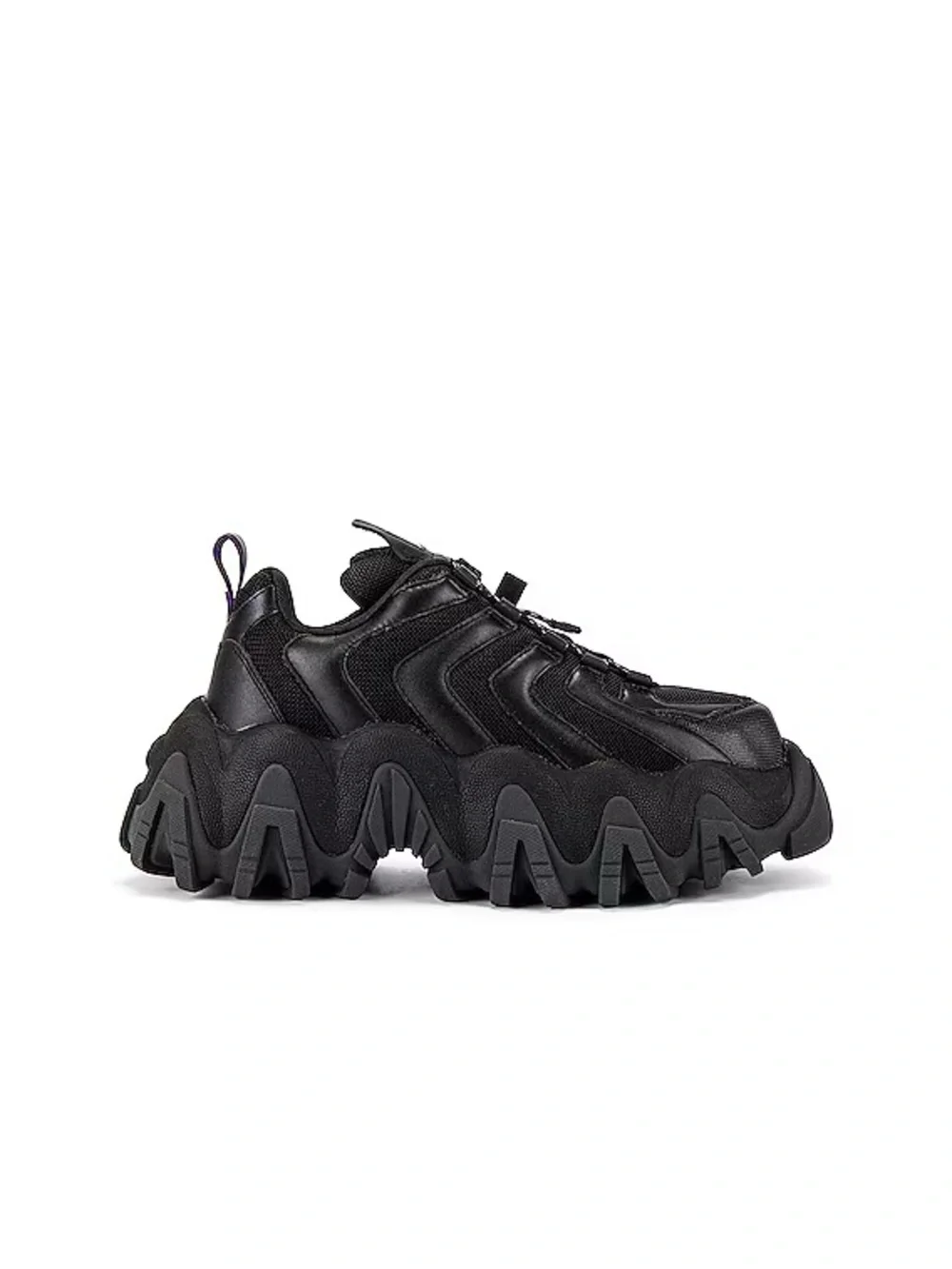 Eytys Halo Black Leather Sneakers